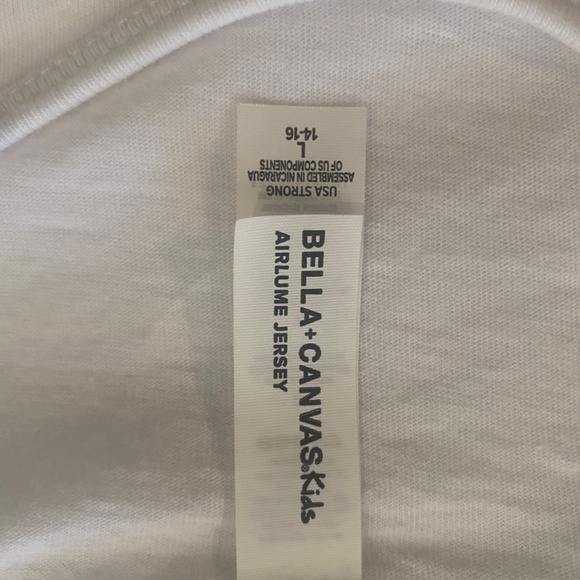 "Cheer" Tank Top, Size L (14-16), Like New - Picture 3 of 3